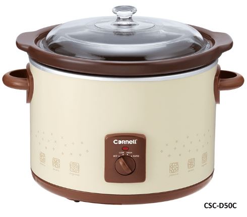 4-Cornell CSC-D15C-D35C-D50C - Electric Slow cooker
