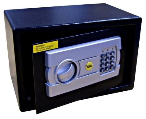 3-Yale Digital Safe Deposit Box