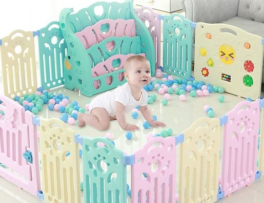 4-Safety Play Pen for Babies
