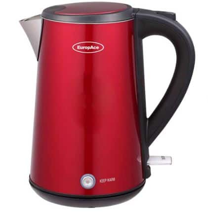 3-EuropAce Electric Kettle 1.5 L Electric Kettle