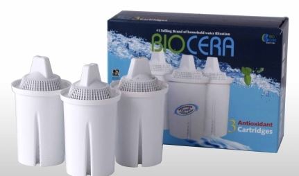 5-Biocera Antioxidant Alkaline Pitcher Water Filter